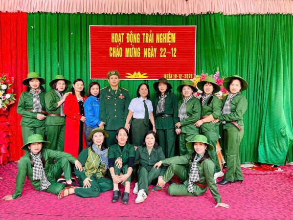 Hoạt động chào mừng ngày thành lập QĐNDVN